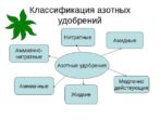 Таблица азотных удобрений